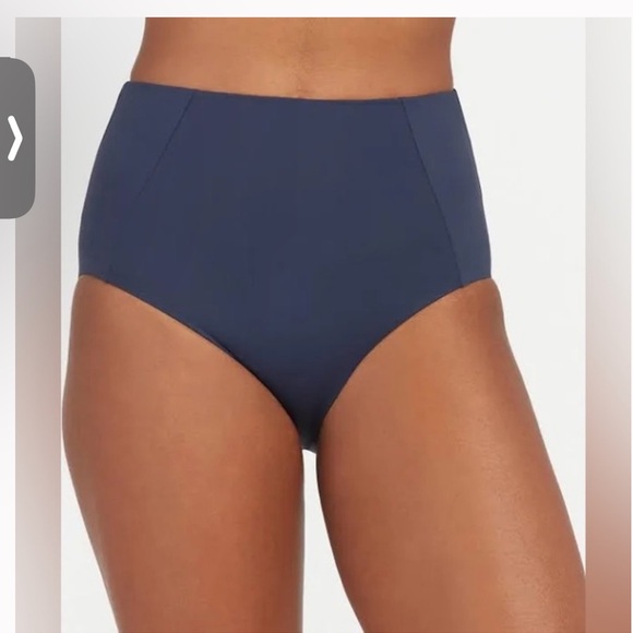 Spanx Navy Swim Brief Bikini Bottoms size 2X NWT - Picture 3 of 6